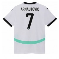 Muški Nogometni Dres Austrija Marko Arnautovic #7 Gostujuci EP 2024 Kratak Rukav